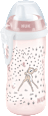 Trinklernflasche Disney Bambi Kiddy Cup rosa, ab 12 Monate, 300ml NUK