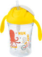 Trinkhalmbecher Motion Cup gelb, 230 ml NUK