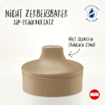 Trinkflasche Edelstahl Mini-Me beige, 300ml NUK