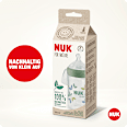 Babyflasche for Nature, grün, 0-6 Monate, 260ml NUK