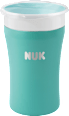 Trinklernbecher Magic Cup Edelstahl türkis, 230 ml NUK