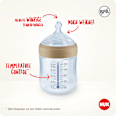 Babyflasche for Nature, grün, 0-6 Monate, 260ml NUK