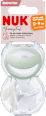Schnuller Mommy Feel Silikon, mint/weiß, Gr.1 , 0-9 Monate NUK