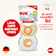 Schnuller Space orange/gelb 18-36 Monate NUK