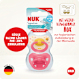 Schnuller Signature gelb/rosa 6-18 Monate NUK