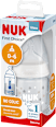 Babyflasche aus Glas First Choice, weiß, 0-6 Monate, 120 ml NUK