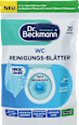 Čistilo za WC v lističih Ocean Breeze Dr.Beckmann