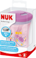 Trinkhalmbecher Evolution Action Cup pink, 230 ml NUK