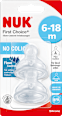 Trinksauger First Choice+ Silikon 6-18 Monate NUK