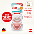 Schnuller Signature Silikon, rosa, 0-6 Monate NUK