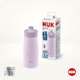 Trinkflasche Edelstahl Mini-Me flieder, 300ml NUK