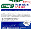 Magnesium 600 + B12 Direkt-Granulat 20 St taxofit