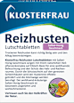 Reizhusten Lutschtabletten Salbei Honig Klosterfrau