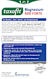 Magnesium 600 Forte Depot Tabletten 30St taxofit