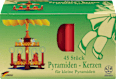 Pyramidenkerzen 14/70, rot (Verteilung 60/40) Dekorieren & Einrichten