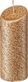 Kerzen gestuft & abgeschrägte Oberfläche, gold metallic Dekorieren & Einrichten