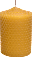 Kerze aus 100 % Bienenwachs, Wabenoptik Dekorieren & Einrichten