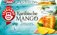 Früchtetee Karibische Mango (20 Beutel) Teekanne