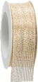 Geschenkband gold gestreift GOLDINA