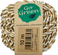 Kordel kompostierbar hellbraun-weiß Go Green