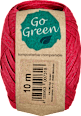 Geschenkband kompostierbar rot Go Green
