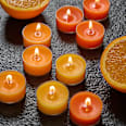 Duftteelichter Orange, 18tlg keine Marke
