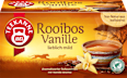Kräutertee Rooibos, Vanille (20 Beutel) Teekanne