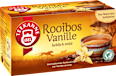 Kräutertee Rooibos, Vanille (20 Beutel) Teekanne
