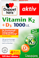 Vitamin K2 + D3 1000 I.E. Tabletten 120 St Doppelherz