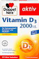 Vitamín D3 vysoká dávka 2000 I.E., 50 tablet Doppelherz