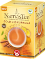 Herbata BIO Namastee Gold des Kurkuma (15 x 2 g) Teekanne
