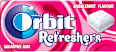 Žvečilni gumiji brez sladkorja Refreshers Bubblemint  Orbit