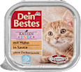 Nassfutter Katze Kitten mit Huhn in Sauce, Junior Dein Bestes
