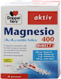 Magnesio 400 +B6+B12+acido folico DIRECT aktiv Doppelherz