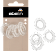 Spiralzopfhalter klein Transparent ebelin