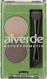Duo-Augenbrauenpuder Light Cashmere und Mocca Brown alverde NATURKOSMETIK