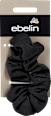 Scrunchie nero in tessuto ebelin