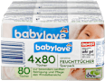 Feuchttücher sensitive 4x80 Stück babylove