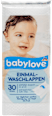 Einmal-Waschlappen babylove