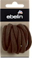 Elastici per capelli marroni spessi ebelin