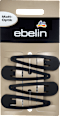 Haarspangen schwarz Matt-Optik ebelin