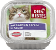 vanička pro kočky losos & pstruh Dein Bestes