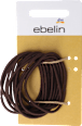 Haargummis dünn, braun ebelin