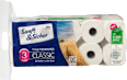 Toilettenpapier Classic 3-lagig XXL-Packung Sanft&Sicher