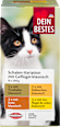 Nassfutter für Katzen, Vorteilspack Schalen klassisch mit Geflügel, 8 x 100g Dein Bestes