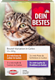 Nassfutter für Katzen, Vorteilspack Beutel in Geleé, 12 x 100g Dein Bestes