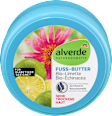 Fuß-Butter Limette Echinacea alverde NATURKOSMETIK