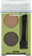 Augenbrauenpuder Duo Light Cashmere & Mocca Brown alverde NATURKOSMETIK