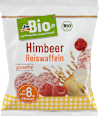 Waffeln, Snack Himbeer Reiswaffeln ab dem 8. Monat dmBio