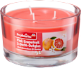 Duftkerze 3-Docht-Glas Pink Grapefruit Profissimo